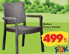 RATTAN DESEN KOLTUK 57X57X87 CM RATTAN DESEN KOLTUK 57X57X87 CM